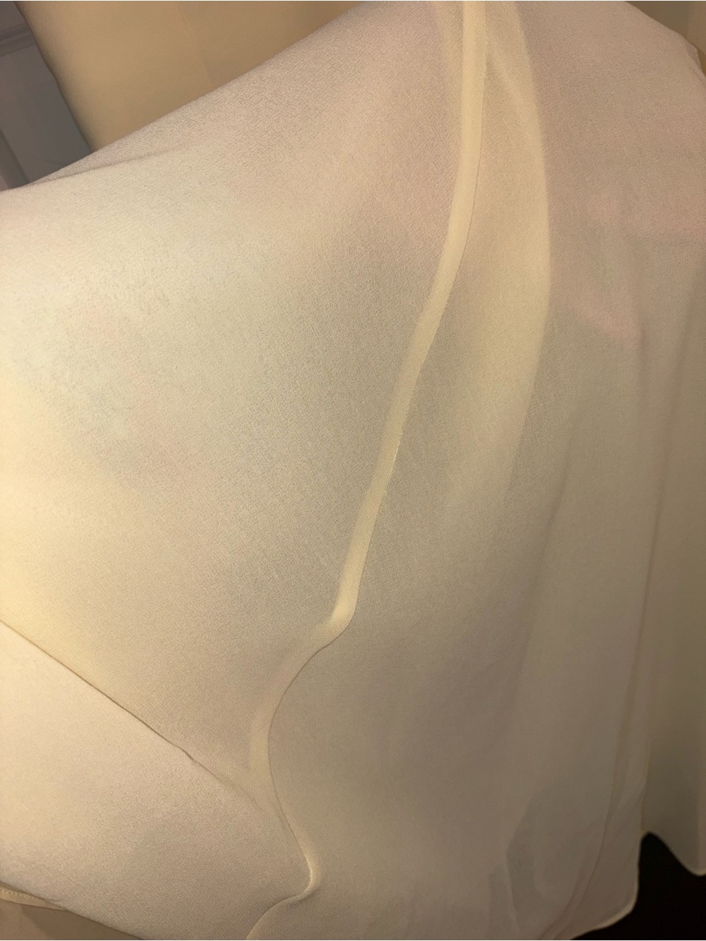 House of CB Pale Yellow Sleeveless Keyhole Mermaid Gown - Picture 10 of 12